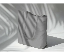 Сумка для шопинга Carryme 140 хлопковая, 140 г/м2, серый