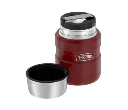 Термос из нерж. стали с ложкой тм THERMOS SK3000 MRR 0,47L