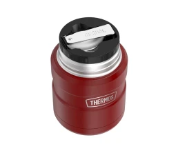 Термос из нерж. стали с ложкой тм THERMOS SK3000 MRR 0,47L