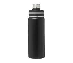 Спортивная бутылка Gessi объемом 590 мл с медной вакуумной изоляцией, черный