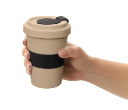 Стакан из пшеничного волокна «Flava», черный