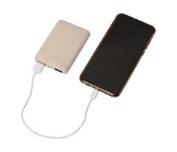 Внешний аккумулятор «Wheatty» из пшеничной соломы, 5000 mAh