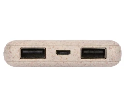 Внешний аккумулятор «Wheatty» из пшеничной соломы, 5000 mAh