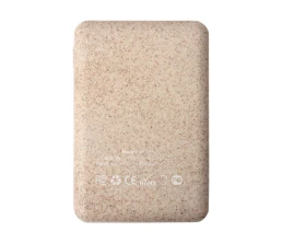 Внешний аккумулятор «Wheatty» из пшеничной соломы, 5000 mAh