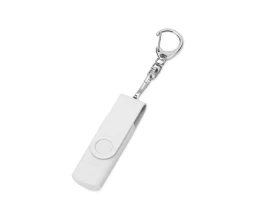 USB-флешка на 32 Гб 3 в 1 поворотный механизм, c двумя дополнительными разъемами MicroUSB и TypeC C с одноцветным металлическим клипом, белый USB-флешка на 32 Гб 3 в 1 поворотный механизм, c двумя дополнительными разъемами MicroUSB и TypeC C с одноцветным металлическим клипом, белый