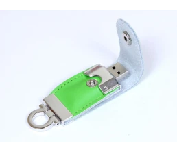 USB-флешка на 8 Гб в виде брелка, зеленый