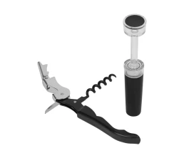 Набор аксессуаров для вина Malbec в пластиковой подарочной коробке, 2шт