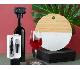 Набор аксессуаров для вина Malbec в пластиковой подарочной коробке, 2шт