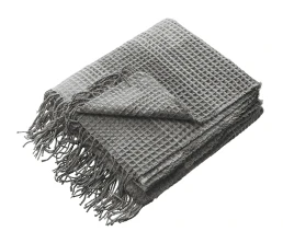 Плед акриловый Gaufre, серый