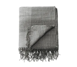 Плед акриловый Gaufre, серый