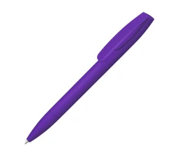 Шариковая ручка "Coral Gum " с прорезиненным soft-touch корпусом и клипом., фиолетовый