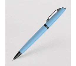Ручка шариковая Pierre Cardin ACTUEL. Цвет - голубой матовый.Упаковка Е-3