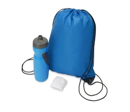 Подарочный набор для спорта "Flash", голубой