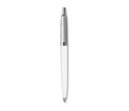 Шариковая ручка Parker Jotter ORIGINALS WHITE CT, стержень: Mblue ЭКО-УПАКОВКА