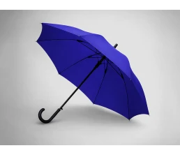 Зонт-трость полуавтомат Wetty с проявляющимся рисунком, синий