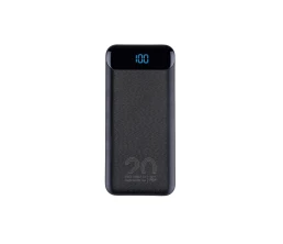 RIVACASE VA2580 (20 000mAh), QC/PD 20W внешний аккумулятор с дисплеем, черный /24