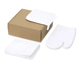 Подарочный набор с фартуком, прихваткой, белый