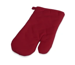 Подарочный набор с фартуком, прихваткой, бордовый