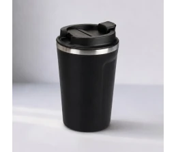 Термокружка CAFe COMPACT, 380 мл, черный