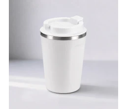 Термокружка CAFe COMPACT, 380 мл, белый