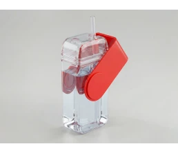 Бутылка для воды JUICY DRINK BOX, красный