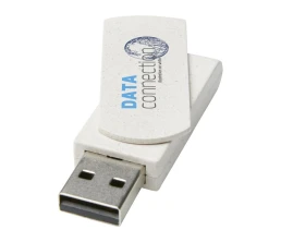 Rotate, USB-накопитель объемом 4ГБ из пшеничной соломы, бежевый