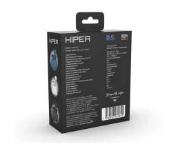 Беспроводные наушники HIPER TWS Lazo X11 Blue (HTW-LX11) Bluetooth 5.3 гарнитура, Синий