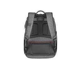 Рюкзак VICTORINOX Architecture Urban2 City Backpack 14'', серый, полиэстер / кожа, 30x19x42 см, 17 л