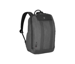 Рюкзак VICTORINOX Architecture Urban2 City Backpack 14'', серый, полиэстер / кожа, 30x19x42 см, 17 л