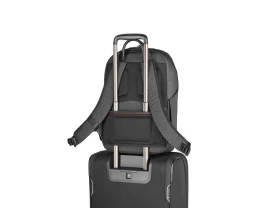 Рюкзак VICTORINOX Architecture Urban2 City Backpack 14'', серый, полиэстер / кожа, 30x19x42 см, 17 л