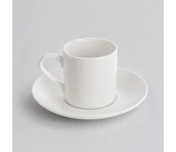 Кофейная пара прямой формы Espresso, 100мл, белый