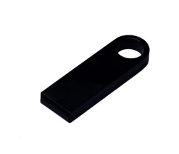 USB 3.0-флешка на 16 Гб с мини чипом и круглым отверстием, черный