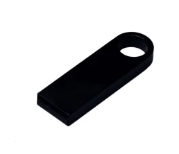 USB 3.0-флешка на 32 Гб с мини чипом и круглым отверстием, черный