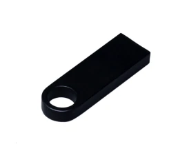 USB 3.0-флешка на 64 Гб с мини чипом и круглым отверстием, черный