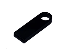 USB 3.0-флешка на 64 Гб с мини чипом и круглым отверстием, черный