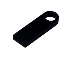 USB 3.0-флешка на 128 Гб с мини чипом и круглым отверстием, черный