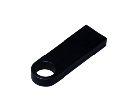 USB 3.0-флешка на 128 Гб с мини чипом и круглым отверстием, черный