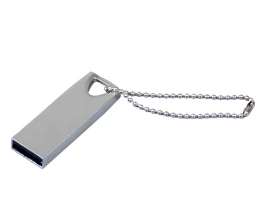 USB 3.0-флешка на 16 Гб с мини чипом, компактный дизайн, стильное отверстие для цепочки