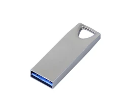 USB 3.0-флешка на 32 Гб с мини чипом, компактный дизайн, стильное отверстие для цепочки