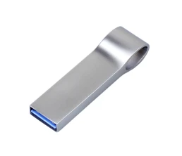 USB 3.0-флешка на 16 Гб с мини чипом, компактный дизайн, боковое отверстие для цепочки