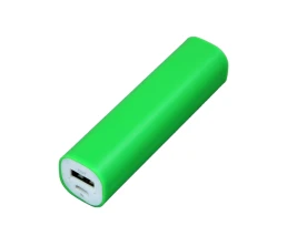 PB030 Универсальное зарядное устройство power bank  прямоугольной формы. 2200MAH. Зеленый