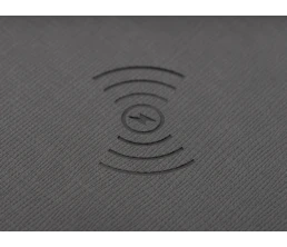 Многофункциональный коврик для мыши «Multi Pad» с беспроводной зарядкой и LCD экраном, 10 Вт, черный