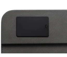 Многофункциональный коврик для мыши «Multi Pad» с беспроводной зарядкой и LCD экраном, 10 Вт, черный