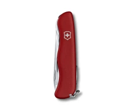 Нож перочинный VICTORINOX Picknicker, 111 мм, 11 функций, с фиксатором лезвия, красный