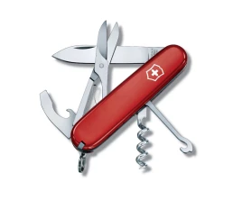 Нож перочинный VICTORINOX Compact, 91 мм, 15 функций, красный