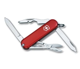 Нож-брелок VICTORINOX Rambler, 58 мм, 10 функций, красный