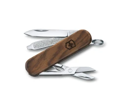 Нож-брелок VICTORINOX Classic SD, 58 мм, 5 функций, деревянная рукоять