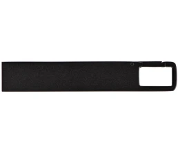 USB 2.0- флешка на 32 Гб c подсветкой логотипа «Hook LED», темно-серый, синяя подсветка