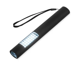 Магнитный фонарик «Tau», 28 светодиодов, черный Магнитный фонарик «Tau», 28 светодиодов, черный