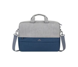 RIVACASE 7532 grey/dark blue сумка для ноутбука 15.6''